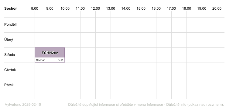 teacher's timetable