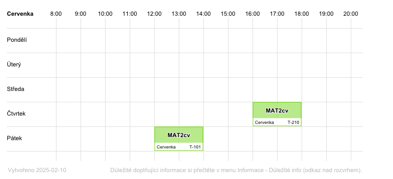 teacher's timetable